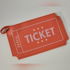 Rare Ipsy Movie Ticket Makeup Bag